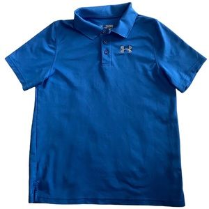 Under Armour Boys YXL Heat Gear CL Golf Polo Shirt